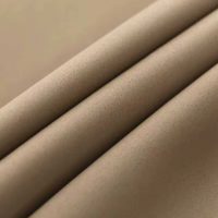 Zatemňovací závěs se zavěšením pencil pleat - Světle hnědý, 100 x 250 cm