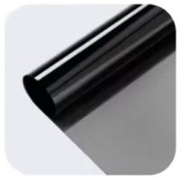 Jednosměrná okenní fólie s antireflexní úpravou - Černo stříbrná, 60 x 300 cm