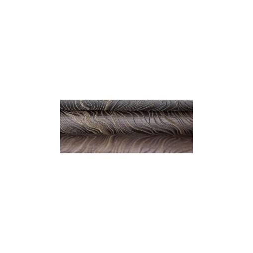 Foto - Zatemňovací závěs se vzorem a zavěšením pencil pleat - Šedý, 300 x 250 cm