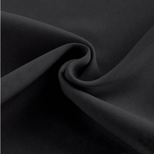 Foto - Zatemňovací závěs se zavěšením pencil pleat - Černý, 400 x 270 cm