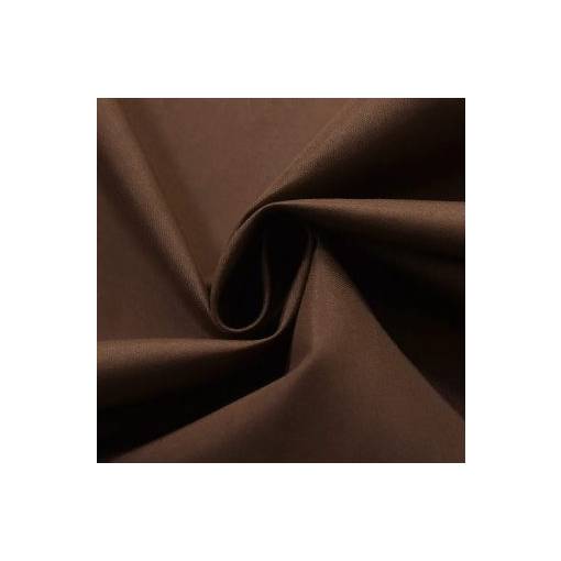 Foto - Vodoodpudivý zatemňovací závěs se zavěšením pencil pleat - Hnědý, 350 x 250 cm