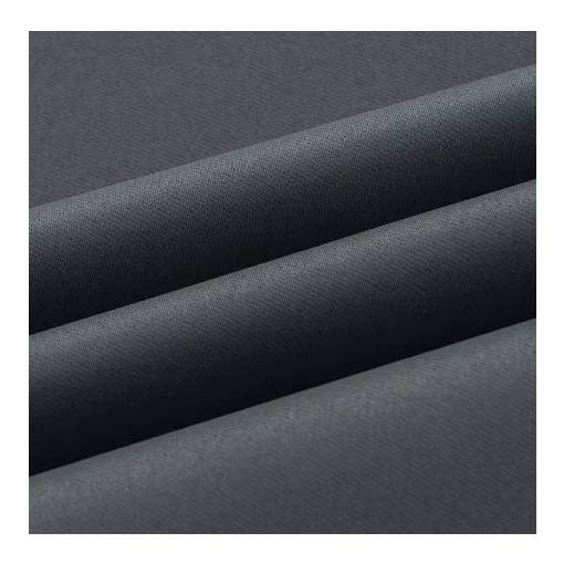 Foto - Zatemňovací závěs se zavěšením pencil pleat - Tmavě šedý, 150 x 250 cm