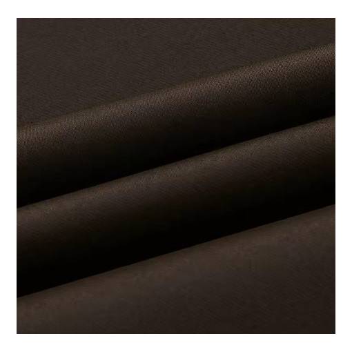 Foto - Zatemňovací závěs se zavěšením pencil pleat - Tmavě hnědý, 130 x 240 cm