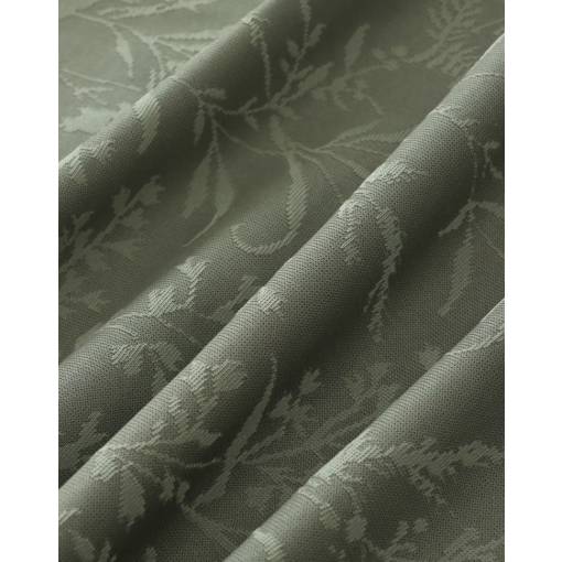 Foto - Zatemňující, vzorovaný závěs se zavěšením grommet top - Zelený, 130 x 160 cm